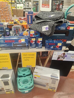 🧑‍🔧50% korting bij Hubo🧑‍🏭