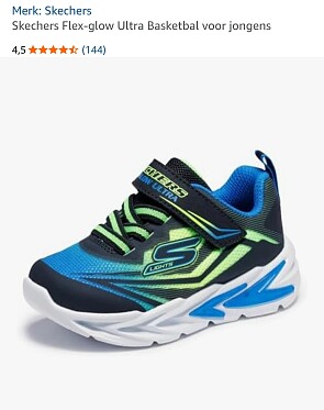Skechers Flex-glow Ultra Basketbal voor jongens