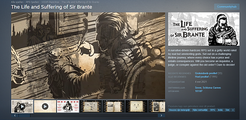 🎮 The Life and Suffering of Sir Brante – GRATIS op Steam! 🎮