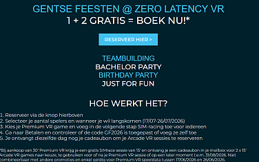 🥽 Gentse Feesten @ Zero Latency VR 🥽