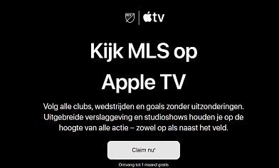 Apple TV, gratis 1 maand!