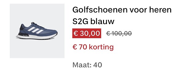 Adidas heren golfschoenen