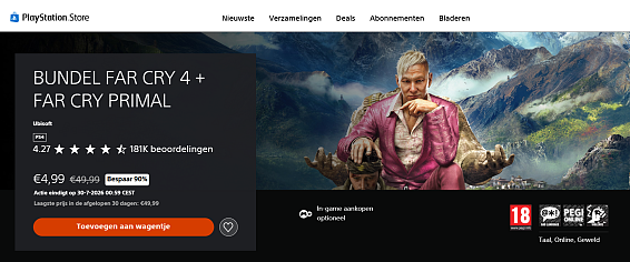 🎮 Bundel Far Cry 4 + Far Cry Primal