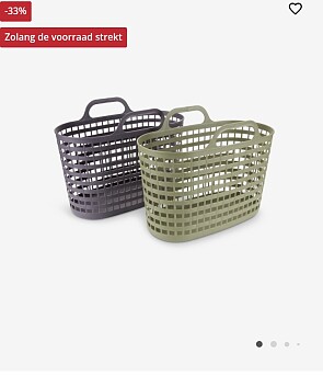 Boodschappentas €5,00