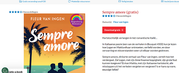 📖 Sempre Amore, gratis e-book van Fleur van Ingen
