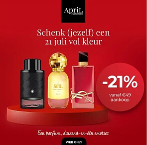 -21% bij April Beauty 🇧🇪