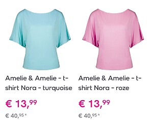 Amelie Amelie tot 1/3 van de prijs