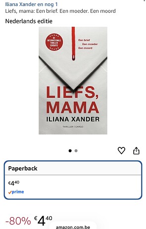 Boek: Liefs, mama: Een brief. Een moeder. Een moord