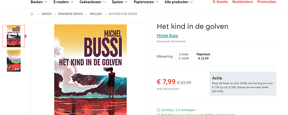 📚 Het Kind In De Golven - Michel Bussi