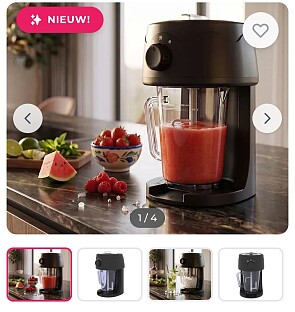 Slushy maker en ice crusher 2-in-1 met 1 liter mengkom
