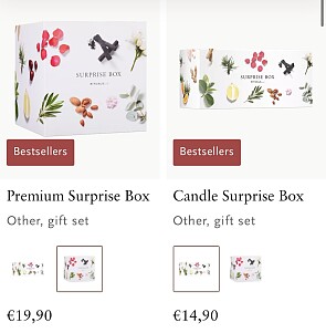 Rituals surprise boxen