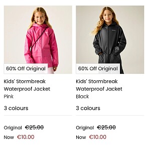 Verschillende kinderjassen vanaf -60%