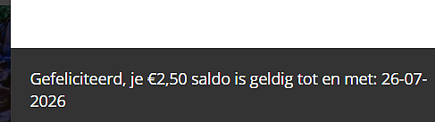 €2,5 bij Social deal