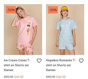 SNURK stopt! Alle kleding -50%!