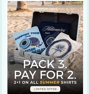 Baron Filou t-shirts 2 + 1 gratis