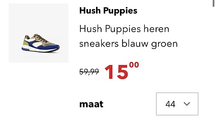 Hush puppies heren