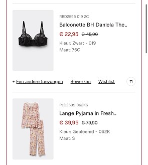 Intimissimi Koopjes