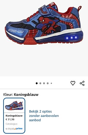 Geox Spider-Man jongens schoenen