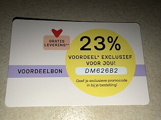 Voordeel korting