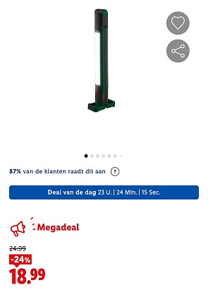 -24% LED-werklamp PARKSIDE®