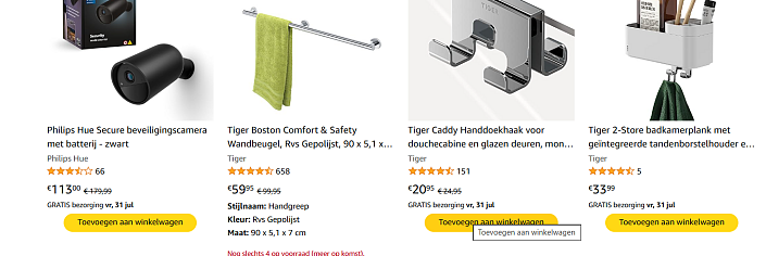 🛍️ Amazon.nl deal: Koop 2, bespaar 50%! op deelnemende artikelen