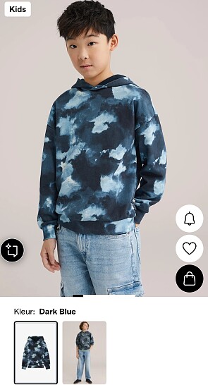 WE Fashion-Sweater dark blue