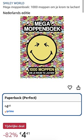 Mega moppenboek