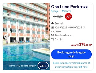 🌞🏜️8 dagen weg vanaf 379€!🏖️🌊