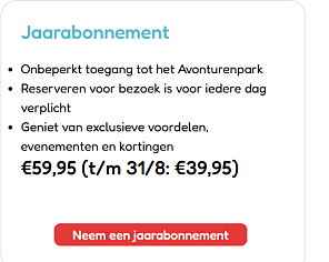 🎡 Avonturenpark de Tovertuin - jaarabonnement met korting nog 1 maand!