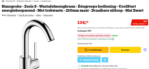 🚰 Hansgrohe Zesis kraan