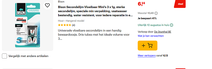 🔧 Korting op Bison!