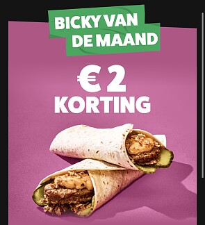 Bicky van de maand augustus
