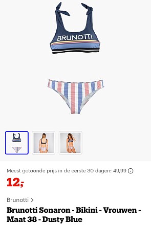 Brunotti bikiniset maat 38