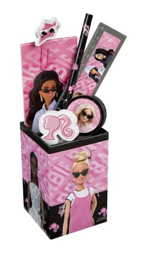 -50% Barbie gevulde pennenpot
