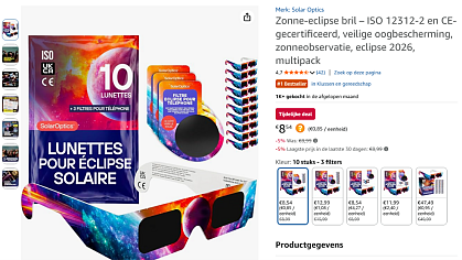 eclips brillen 10 stuks