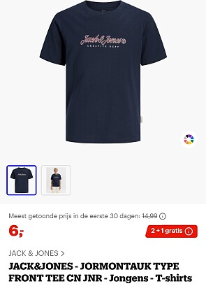 JACK&JONES jongens T-shirt
