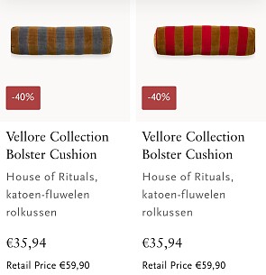 40% korting op Rituals