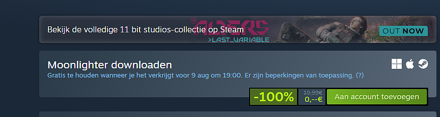 🎮 Moonlighter - GRATIS game op Steam!
