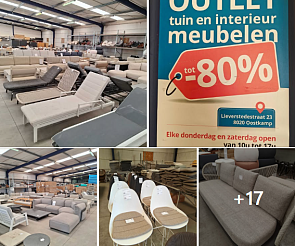Tot -80% korting in de outlet tuin- en interieurmeubelen