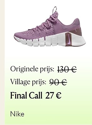 70% korting bij Maasmechelen village