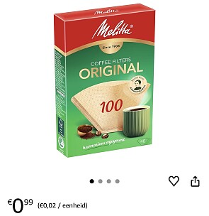 Melitta filterzakken