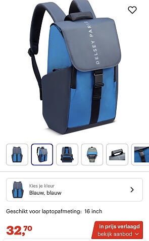 Delsey Anti-Diefstal Rugzak