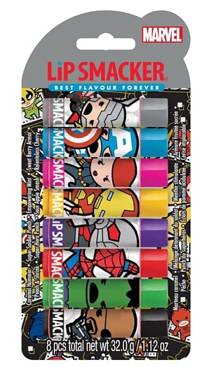 -50% Lip smacker Marvel 8 lippenbalsems