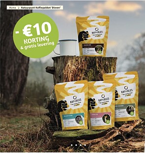 koffiepakket 'Dieren'