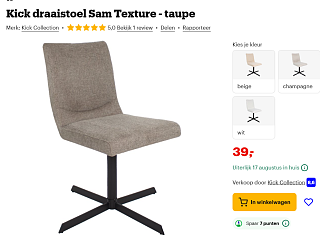 draaistoelen goedkoop