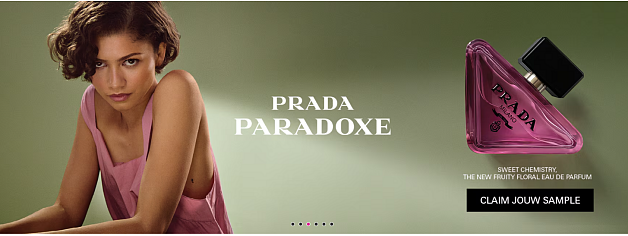 Gratis staaltje parfum 🎀 Prada Paradoxe