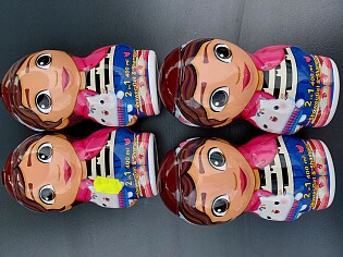 4 kinder douchegels voor €2,99 ipv €11,96