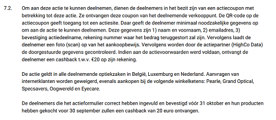 👓 contactlenzen: 20 euro cashback bij aankoop DAILIES TOTAL1 of PRECISION1