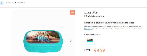 🥪 Like Me Brooddoos nu -40%