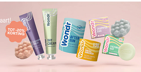 Tot -20% korting bij WONDR ✨🧼 Bundelvoordeel